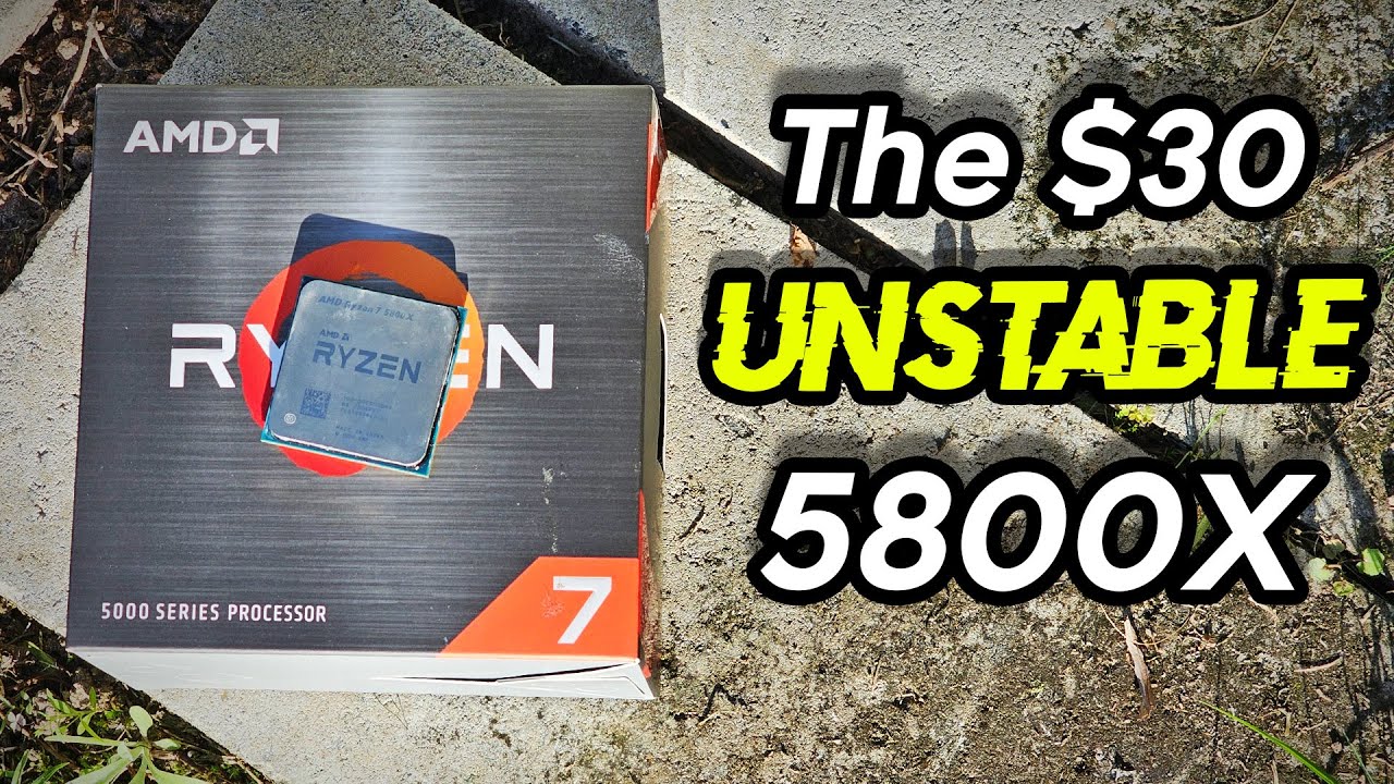 Реанімація» AMD Ryzen 7 5800X за $30 — випадок передчасної