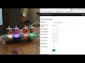 Wemos Numitron Clock Config Demo