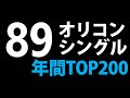 1989年オリコンシングル年間トップ200
