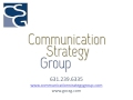 Communication strategy group