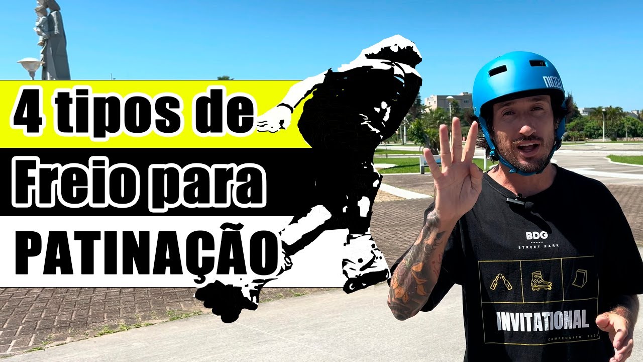 Aprenda a freiar de patins | 4 primeiros freios para iniciantes
