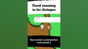 Pixel Perfect Zoom In in Godot 3.5 - A Cats vs Aliens Devlog #Short