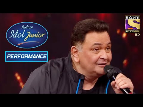 Rishi Kapoor's  Bedazzling Performance On 'Main Shair To Nahin' | Indian Idol Junior 2