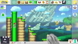 Super Mario Maker Let's Make a Level!