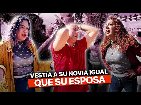 Vestía a su novia igual que su esposa