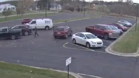 Surveillance video: Vehicle break-ins in Hastings