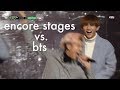 bts being weird during encore stages