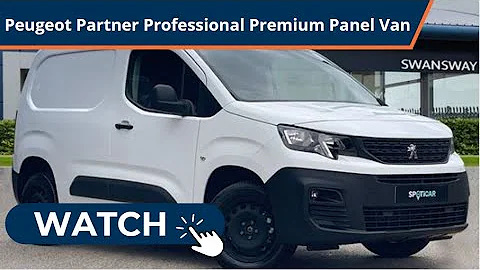 Approved Used Peugeot Partner 1.5 BlueHDi Professional Premium Panel Van | Swansway Chester Peugeot
