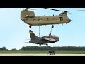 Gigantic US Helicopter Lifting an Entire Aircraft