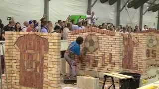 Last day of the Competition - Competitors put final touches on their test Projects