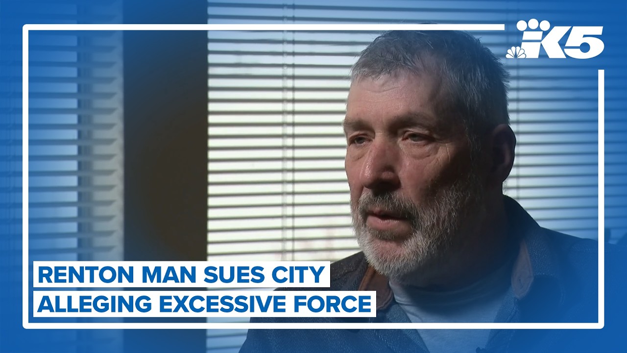Renton man sues city alleging excessive force - YouTube