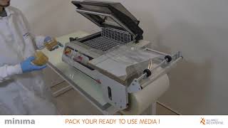 Wrapping machine Minima - Pack your petri dishes