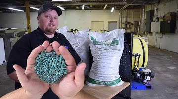 Mulch to Use in a Jet Agitated Hydroseeder