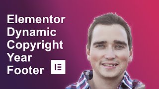 How to Add Dynamic Copyright Year - Elementor Footer