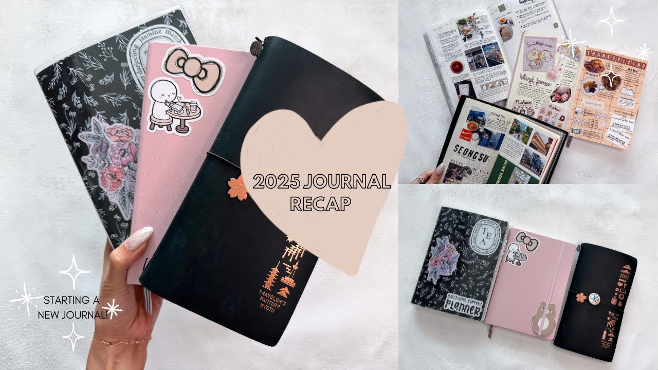 Все дневники, которые я использовала в 2025 году | Полный обзор и мысли на 2026 год