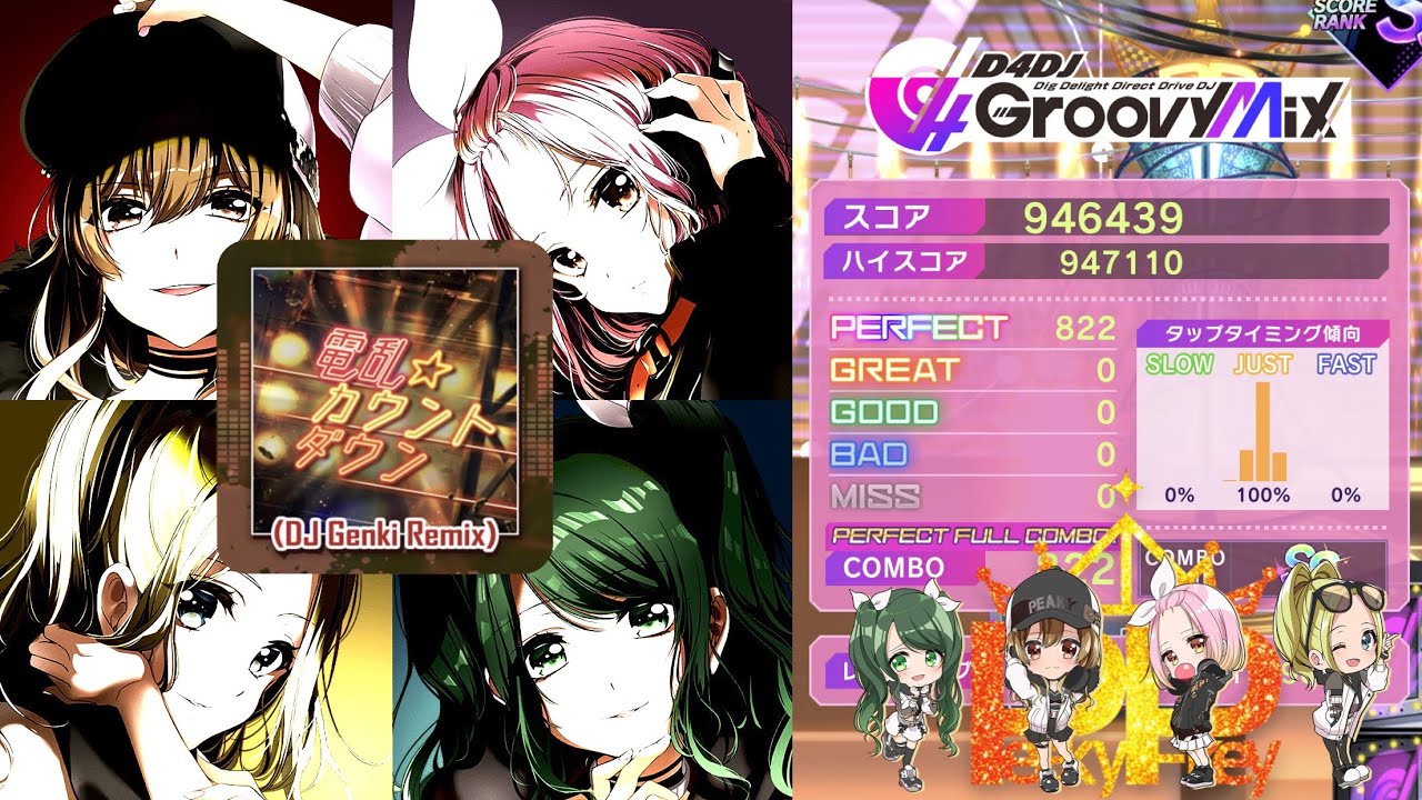 D4DJ グルミク】電乱☆カウントダウン [DJ Genki Remix] (EX14/PFC