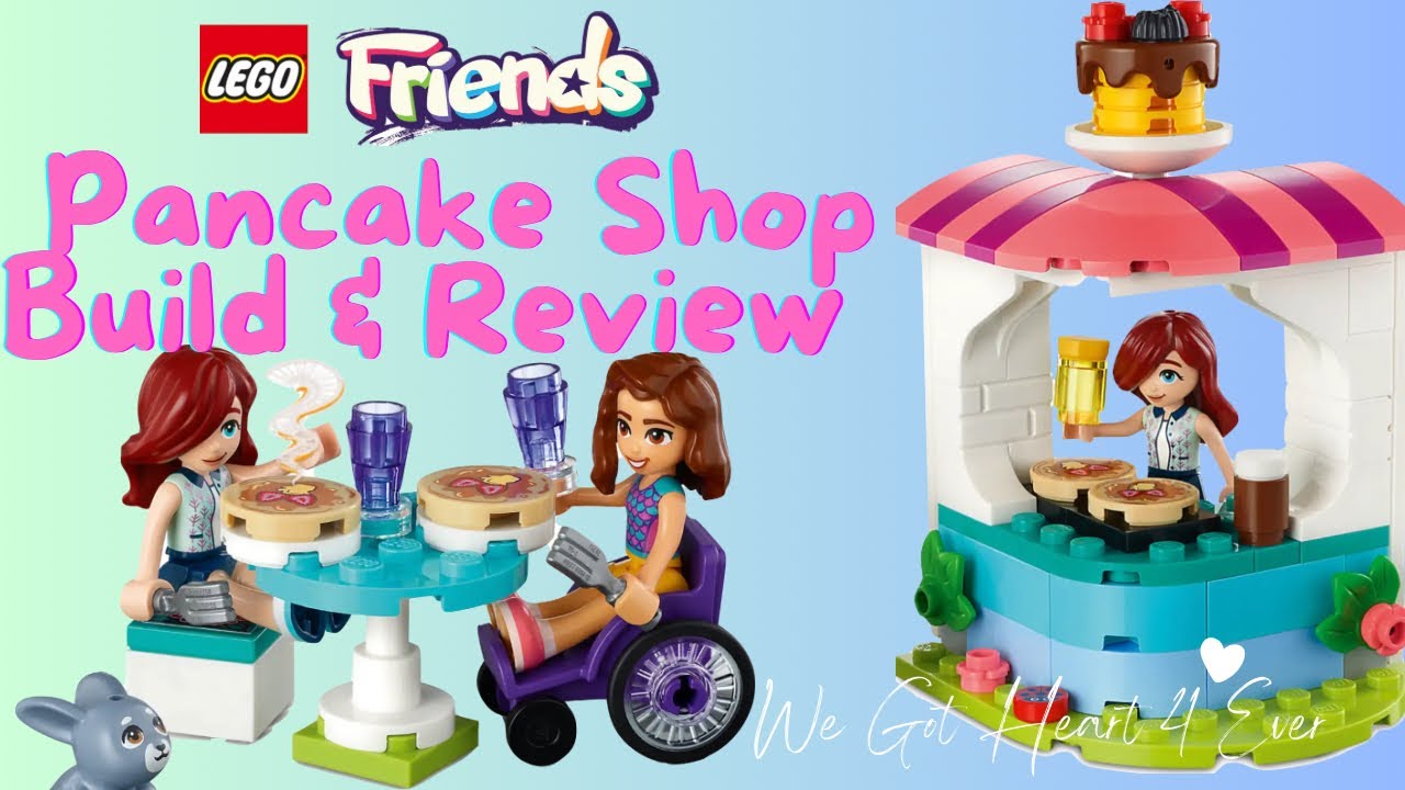 NEW printed Tile! New Outfit for Paisley! Lego Friends pancake
