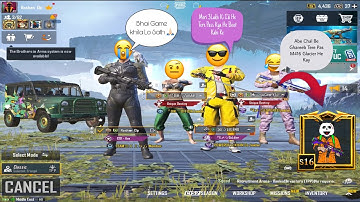 3 Pro Players Call me noob..1v3 tdm CHALLENGE , Randoms Call me  begger 🤬 , pubg Randoms