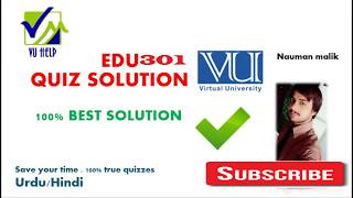 EDU31 quizz solution | General Method of Teaching in hindi | 100% | Nauman malik screenshot 3