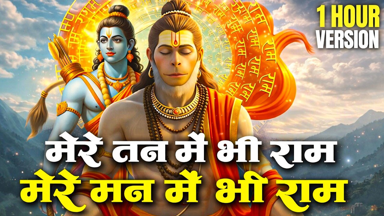 मेरे तन में भी राम मेरे मन में भी राम | Ram Naam Kirtan | राम भजन | Ram Naam Jap | Ram Dhun |