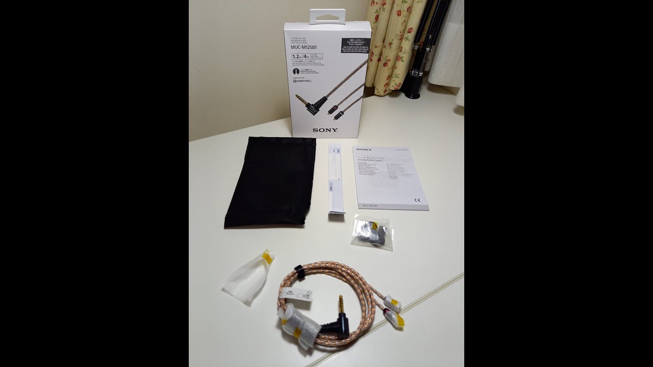 SONY：MUC-M12SB1 「ソニー リケーブル/ヘッドホンケーブル 1.2m 5極