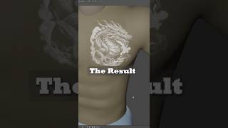 Tattoos for 3d Characters in blender