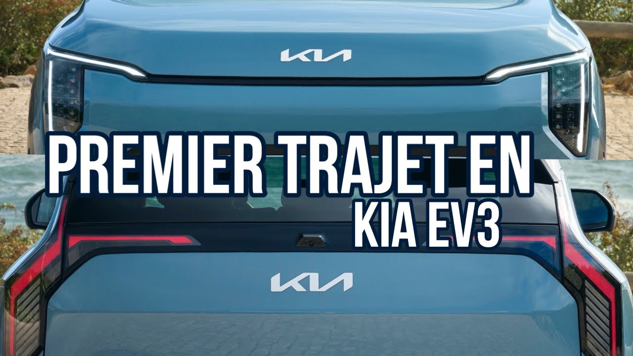 Premier Trajet - Kia EV3 : Mes 42 premiers kilomètres au volant du Kia EV3 !