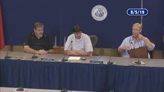 Deerfield Selectboard  - August 5, 2019