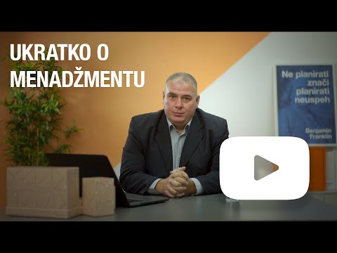 Video: Što je suvremeni menadžment?