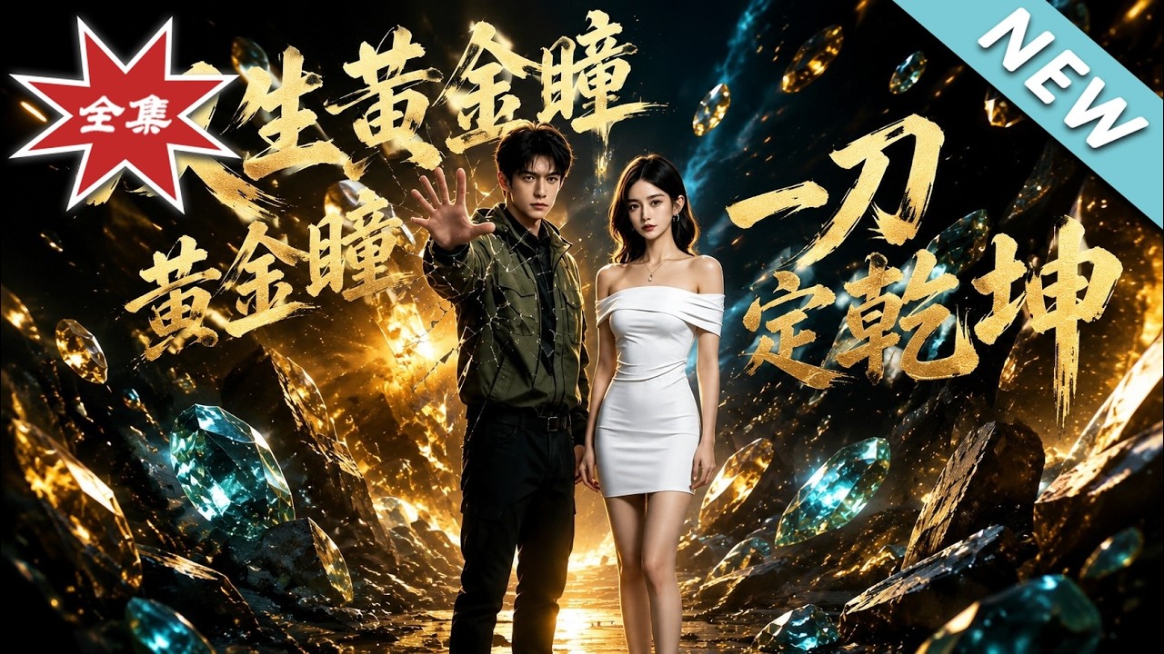 大結局完整版】看他黄金瞳一刀定乾坤，十亿紫翡双生帝王开到手软《雙生