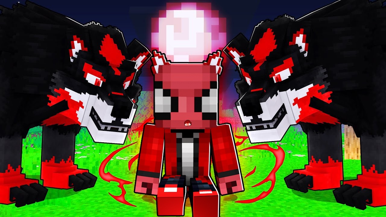 KIZIL KANLIAY KURT ADAM AİLESİ SAHİPLENDİ! 👶👼🐺 - Minecraft