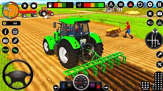 Real Tractor Farming Simulator 2024 - Harvester Tractor Driving - Android Gameplay screenshot 4