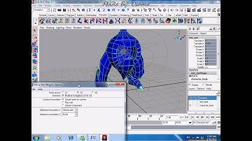 maya skinning tutorial pt.2
