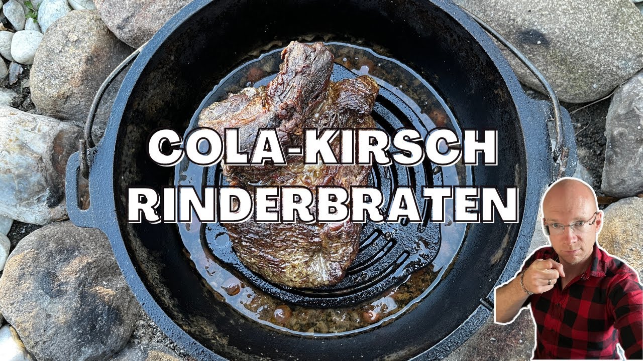 🔥Cola Fleisch Rinderbraten aus dem Dutch Oven Burning Björn 🔥 YouTube