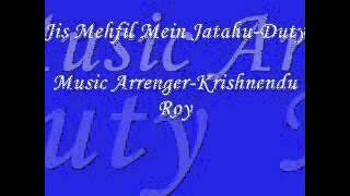 Jis Mehfil Mein Jatahu Full Karaoke Duty