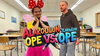 Opettaja-sketsit (alakoulu vs. yläkoulu) KOOSTE