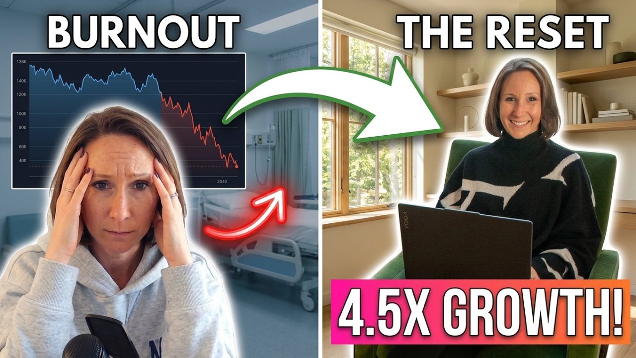 Burnout Put Me in Hospital | The 4.5x Growth That Followed