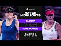Paula Badosa vs. Ajla Tomljanovic | 2022 Sydney Round of 16 | WTA Match Highlights