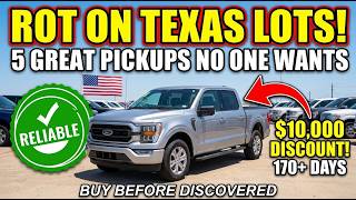 5 Pickup Trucks Currently "Rotting" on Texas Lots You Should Buy Before They're Discovered