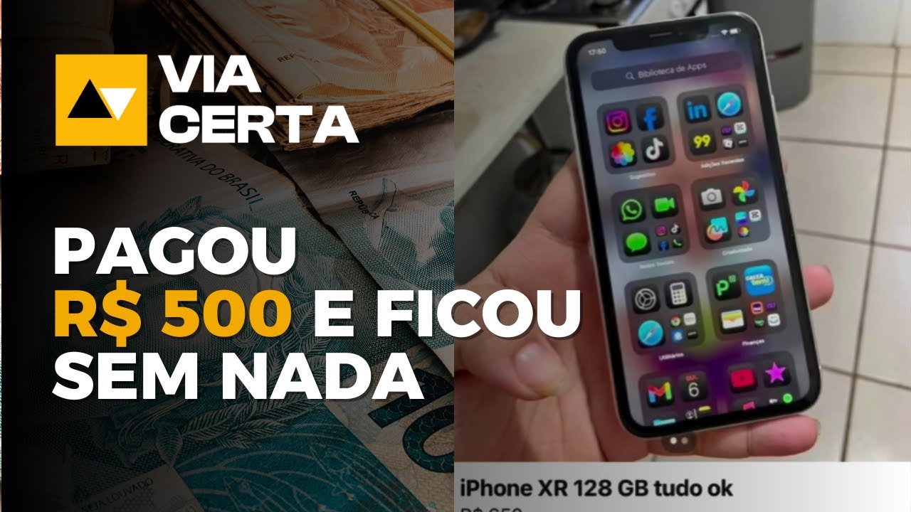 🚨 Jovem cai em GOLPE ao comprar celular pelo Facebook