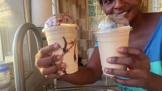 Blending #milkshakes and #fruit smoothies  ❤ Trench Town ❤