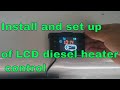 Diesel Heater LCD Controller Install and Set Up