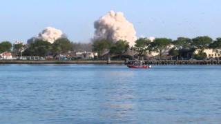 Governors Island Building Implosion