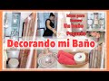 IDEAS PARA DECORAR UN BAÑO PEQUEÑO/DECORA TU BAÑO CON POCO DINERO/IDEAS PARA DECORAR