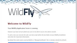 WildFly 10.1.0 Installation in Windows 10 with Oracle JDK8 (Java 8)