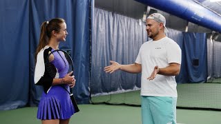 Elina Svitolina takes on the #CleanMyCourt challenge by MacPaws CleanMyMac