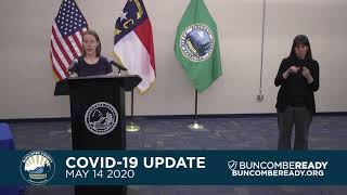 Buncombe County COVID-19 Update (May 14, 2020)