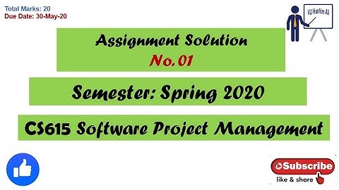 CS615 Assignment 1 Solution Spring  2020 by vu Hashim Ali