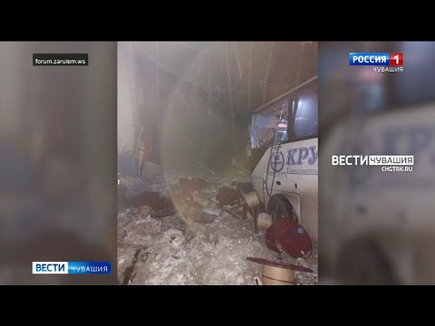 Автобус "Москва-Чебоксары" с 48 пассажирами попал в ДТП в Нижегородской области