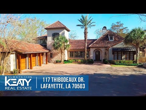117 Thibodeaux Drive, Lafayette, LA home video tour